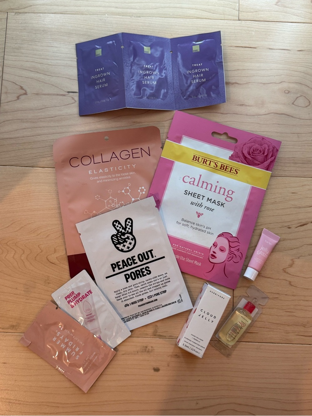 11 pc mixed beauty samples